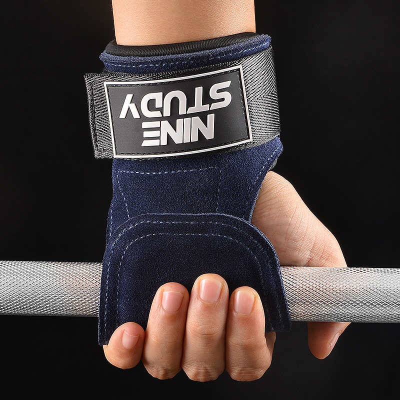 New Leather Gym Gloves Pull-up - Weightlifting Gloves recension och pris