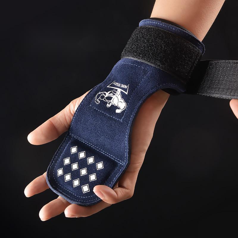 New Leather Gym Gloves Pull-up - Weightlifting Gloves recension och pris