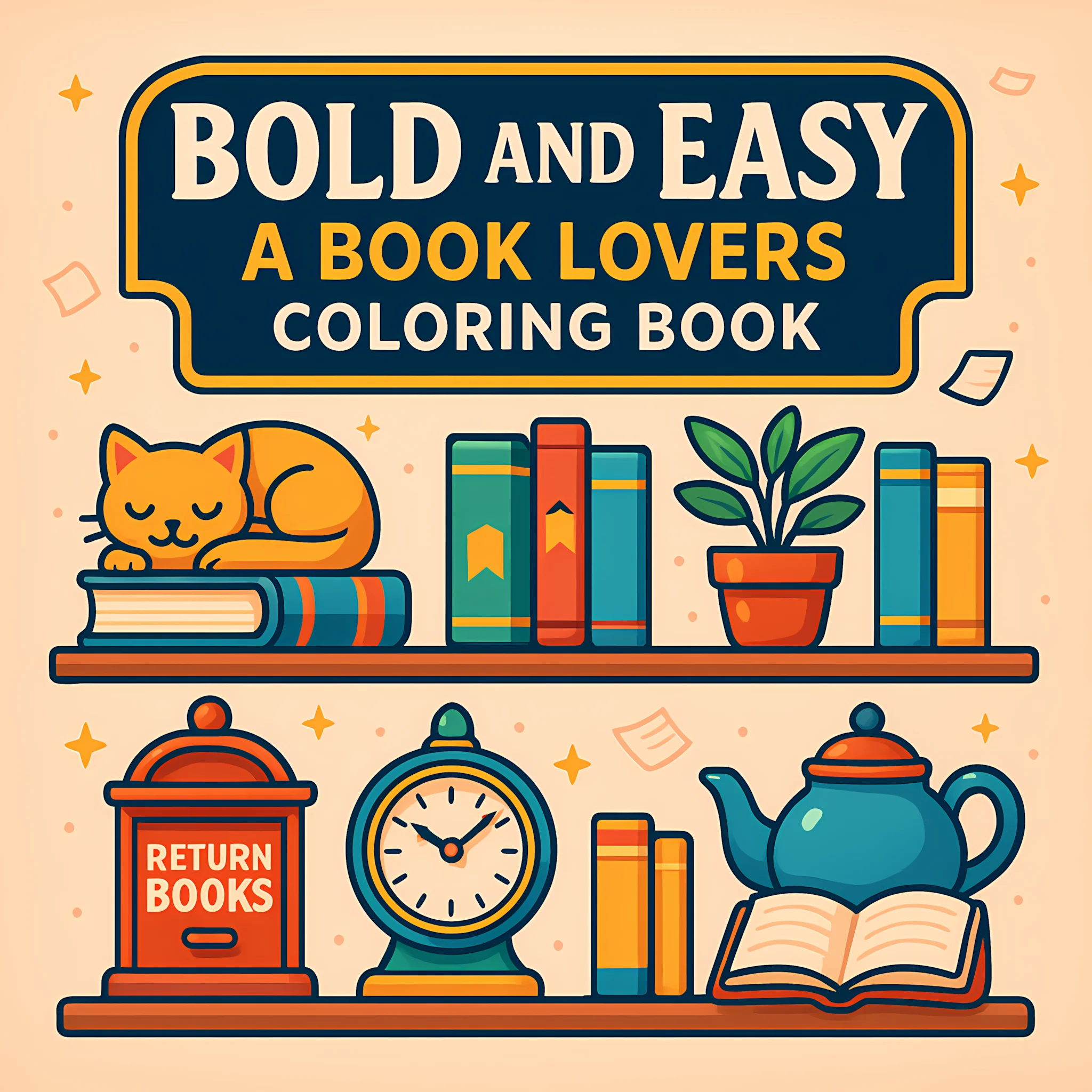 Book Lovers Coloring Book for  - Chalk Bag recension och pris