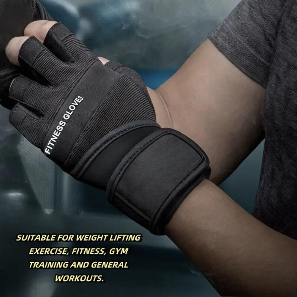 Half Finger Gym Gloves Wear Re - Weightlifting Gloves recension och pris